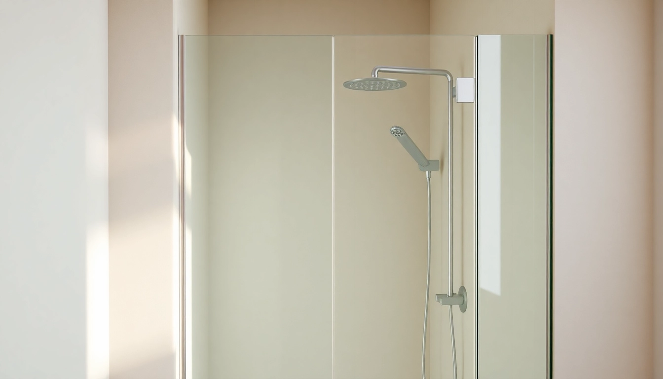 Aménagez votre salle de bain avec une paroi de douche 150x200 en verre clair élégante.