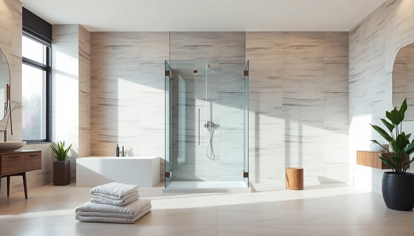 Experience elegant showers Australia with a luxurious shower design and modern bathroom decor.