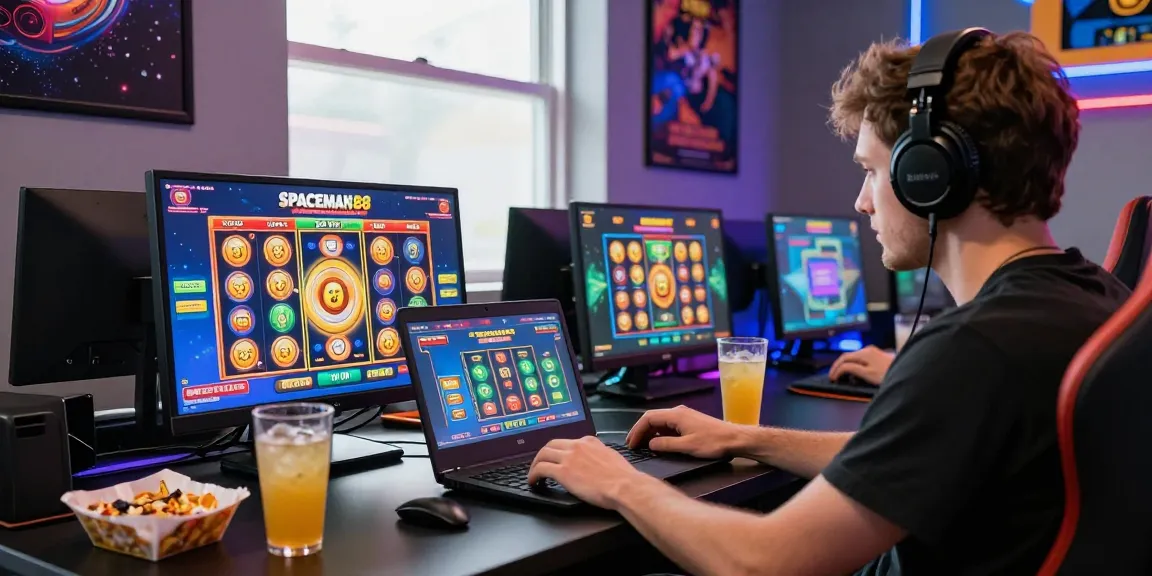 Experience gaming excitement with spaceman88 slot online action in vibrant setting.