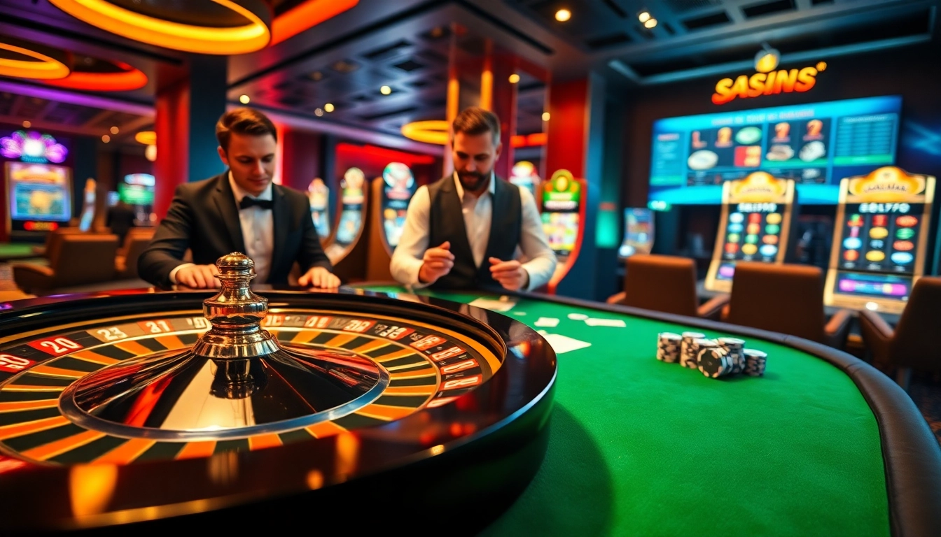 Vivez l'excitation du casino en ligne Français avec un gameplay dynamique et des éléments de jeu vibrants.