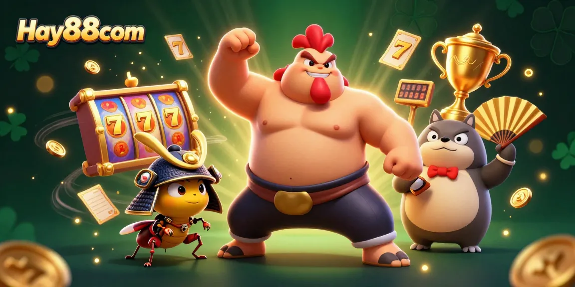 Experience thrilling moments at Hay88com with exciting slots and jackpot elements in a vibrant scene.