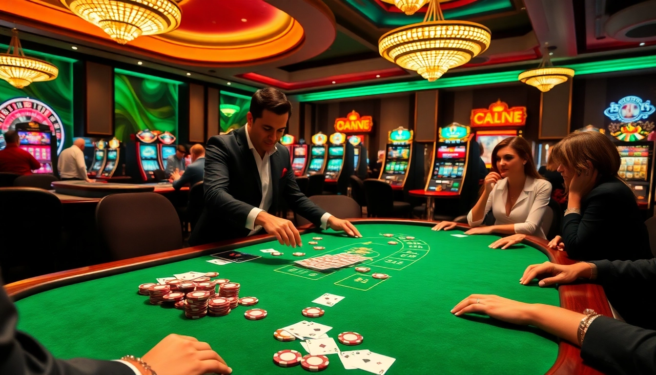 Vivez l'excitation au meilleur casino en ligne 2026 avec une partie de poker palpitante en action.