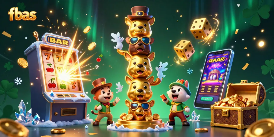 Experience the excitement of gambling at fbas with captivating casino elements and animations.