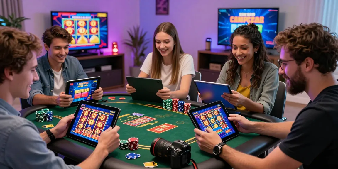 Players experiencing casinos that accept credit cards with vibrant digital gaming interfaces and enthusiastic engagement.