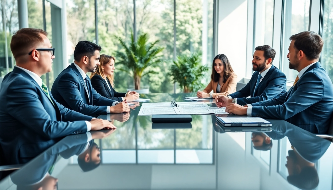 Engaging team discussion on Contract Management strategies in a professional setting.