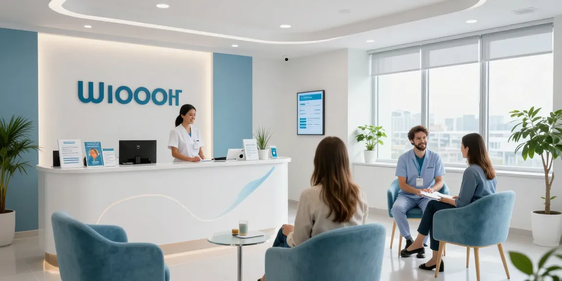 Professional healthcare environment at a hair transplant Istanbul clinic, emphasizing patient care and expert consultations.
