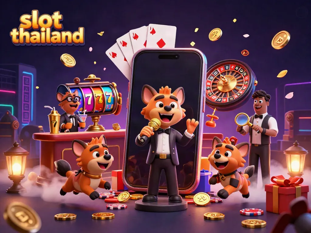 Experience the vibrant fun of slot thailand with hyenas in a comedy casino