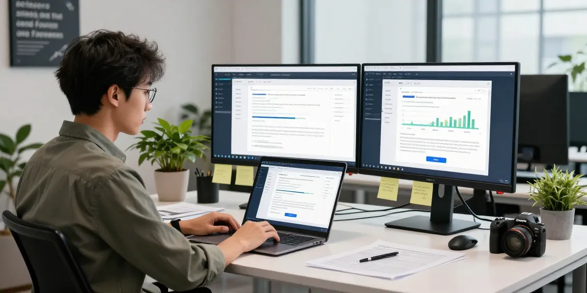 Detect fake pdf with advanced AI technology in a modern workspace.