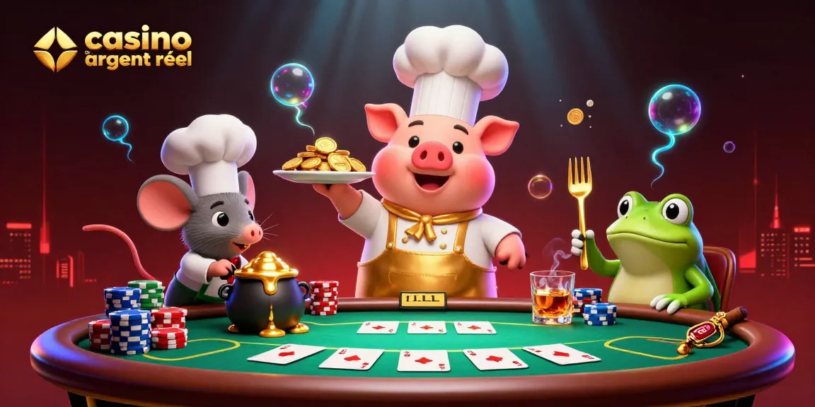 Jouez au casino en ligne argent réel avec des personnages colorés et des éléments captivants.
