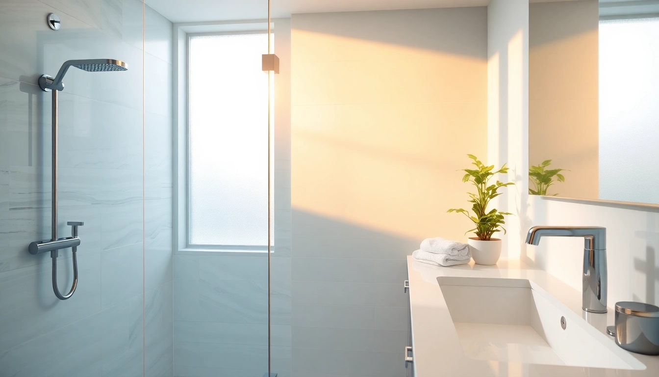 Transform your space with bathroom installation Trafford, showcasing modern design and elegant fixtures.
