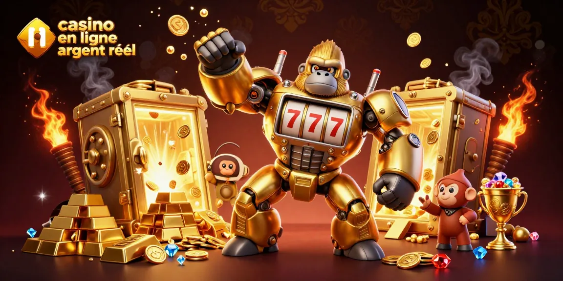 Jouez à des machines à sous captivantes dans un univers 3D dynamique de casino en ligne argent réel