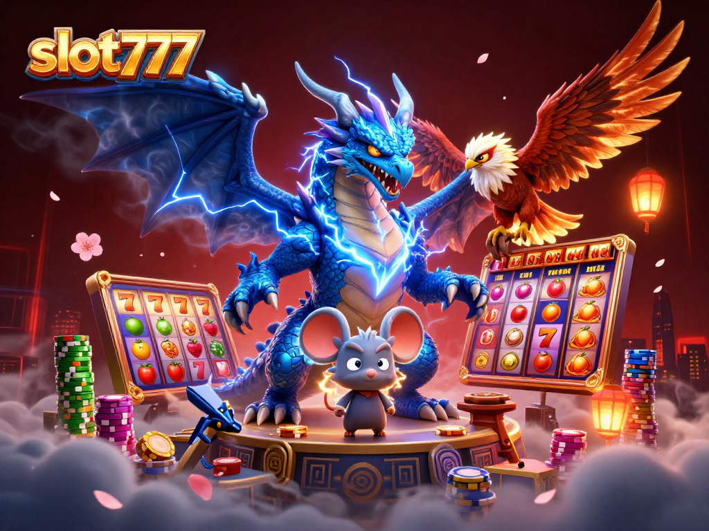 Spin the reels for jackpots with slot777 featuring vibrant slot elements and dynamic characters.