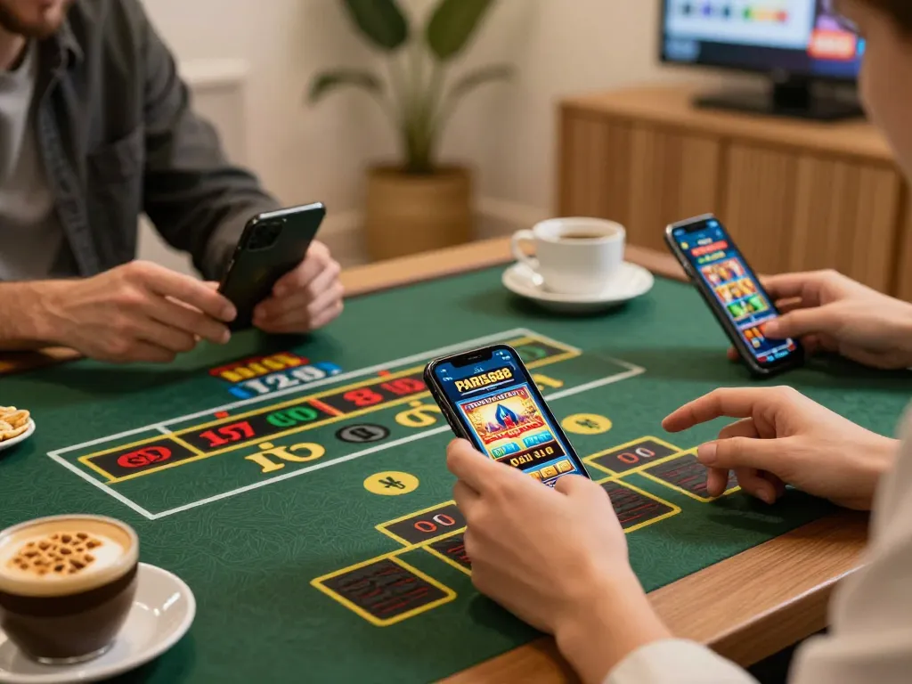 Engaging in betting strategies on the Paris888 mobile app in a cozy home setting