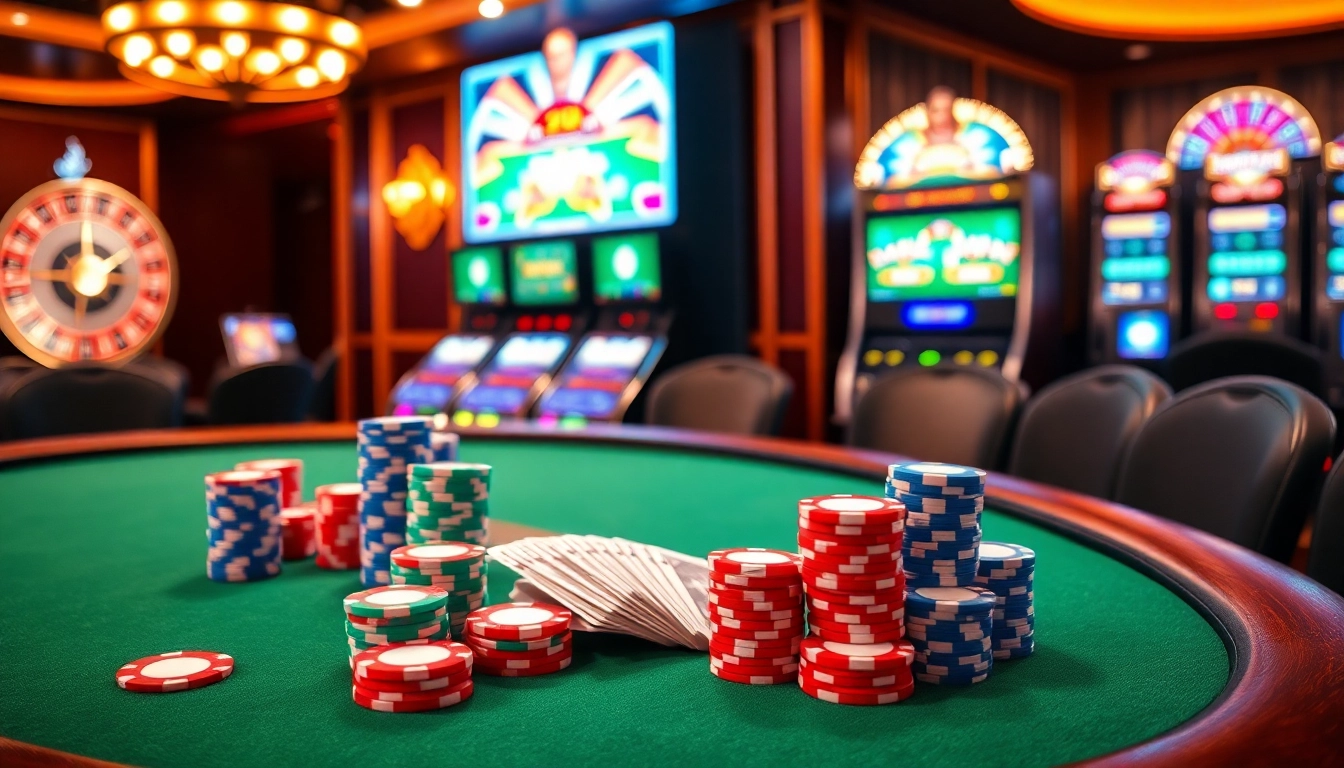 Gambling excitement with 상품권신용카드 transactions at a high-end poker table.