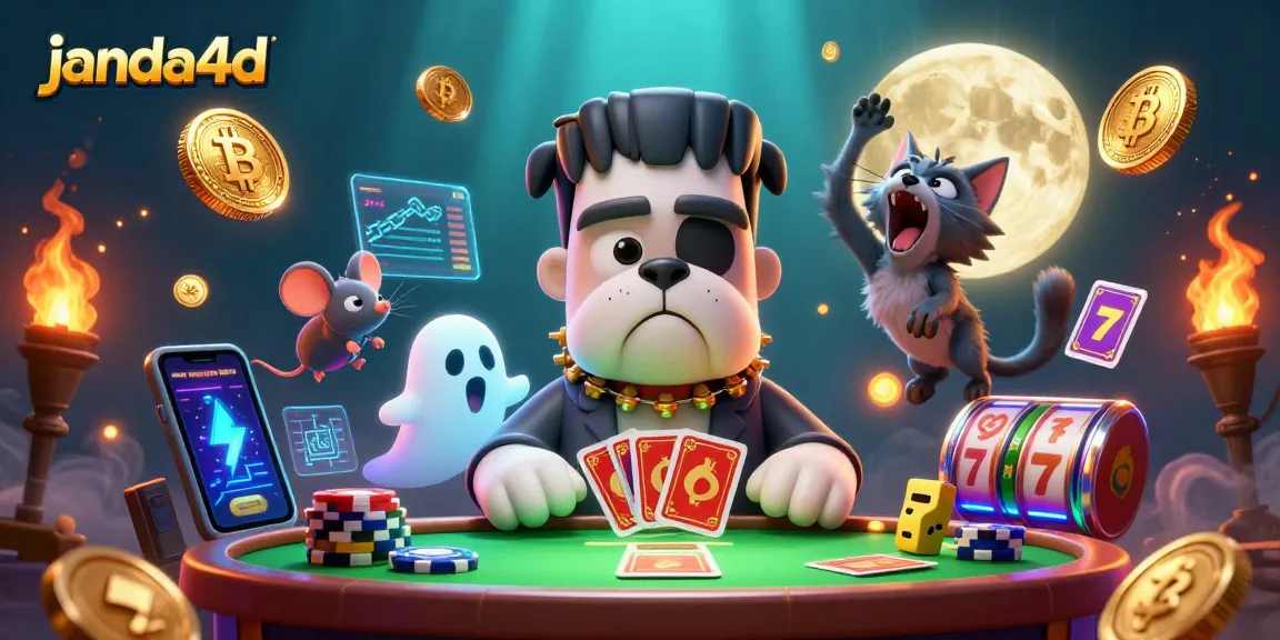 Permainan kartu oleh janda4d dengan karakter monster menggigit dan menciptakan suasana menarik.