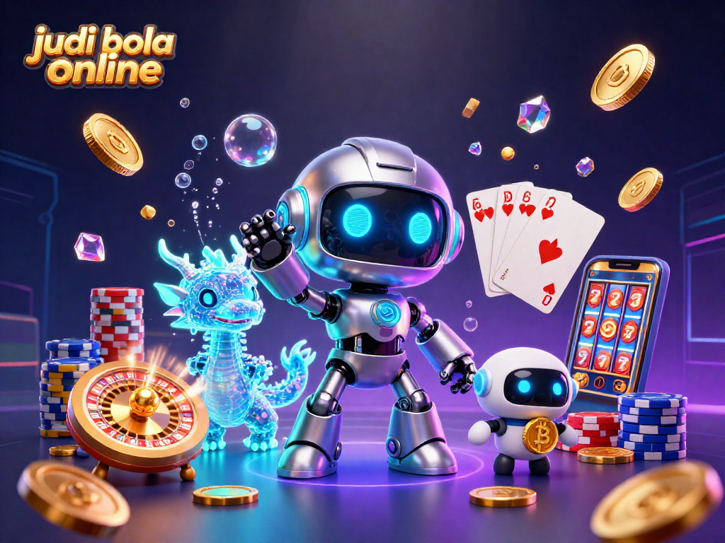 Experience thrilling judi bola online action with dynamic neon visuals and rich gaming elements.