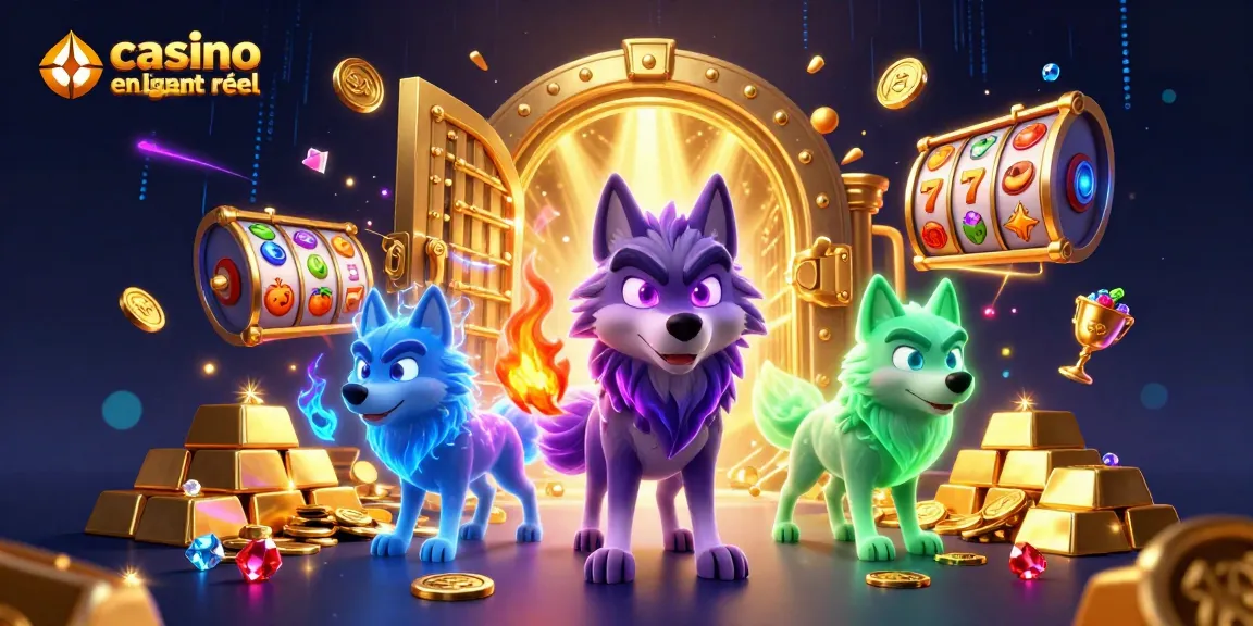 Gagnez au casino en ligne argent réel avec des machines à sous et des jackpots.