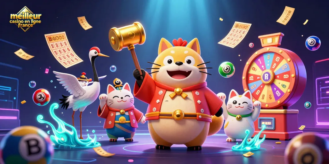 Jouez à des jeux captivants sur le meilleur casino en ligne France, avec des personnages amusants.