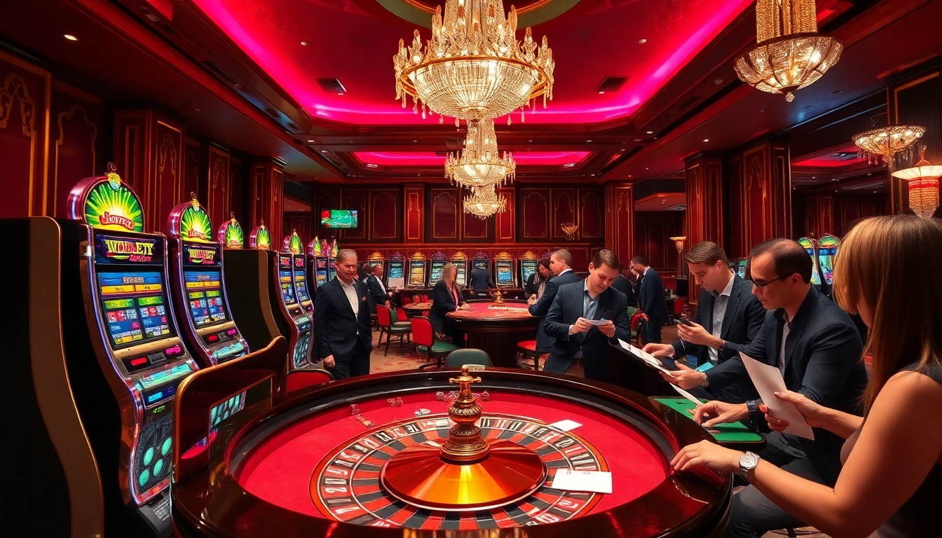 Excitation du jeu dans le meilleur casino en ligne 2026 avec des machines à sous et des jeux de cartes.