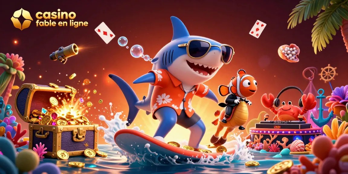 Découvrez le monde du casino fiable en ligne avec des personnages colorés et des éléments immersifs.