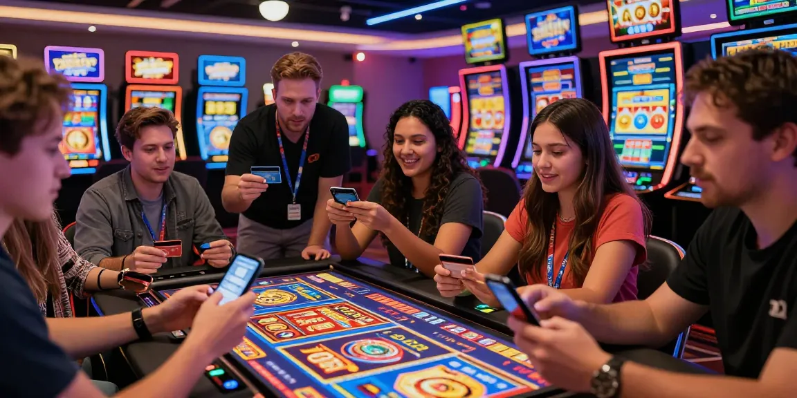 Experience the excitement of credit card casinos at spinysoft.co.uk with diverse players enjoying games and promotions.