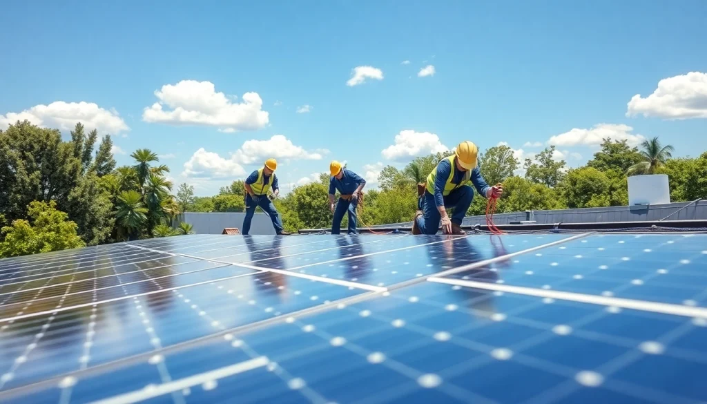 Install commercial solar panels in Lincoln to enhance energy efficiency and sustainability.