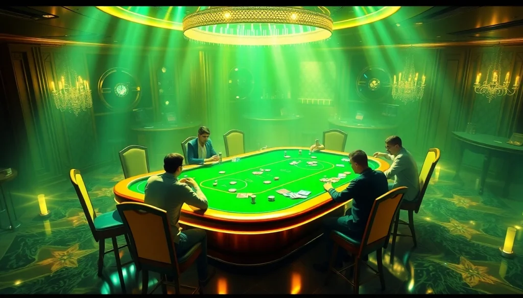 Descubra um site confiável de apostas através desta mesa de cassino ao vivo vibrante.