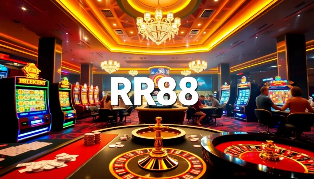 Experience the excitement of RR88 with vibrant casino gameplay and enticing betting options.