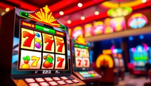 Main focus on slot depo 1k in a vibrant online gaming interface showcasing exciting slot games.