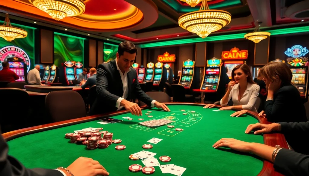 Vivez l'excitation au meilleur casino en ligne 2026 avec une partie de poker palpitante en action.