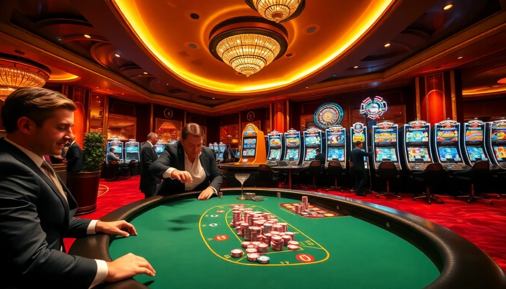 Découvrez l'excitation du meilleur casino en ligne 2026 avec des jeux de poker vibrants et de la roulette.
