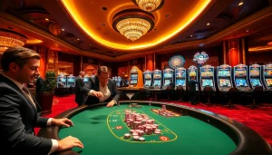 Découvrez l'excitation du meilleur casino en ligne 2026 avec des jeux de poker vibrants et de la roulette.