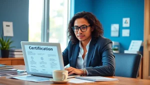 Find options to get certified through engaging materials and professional resources.