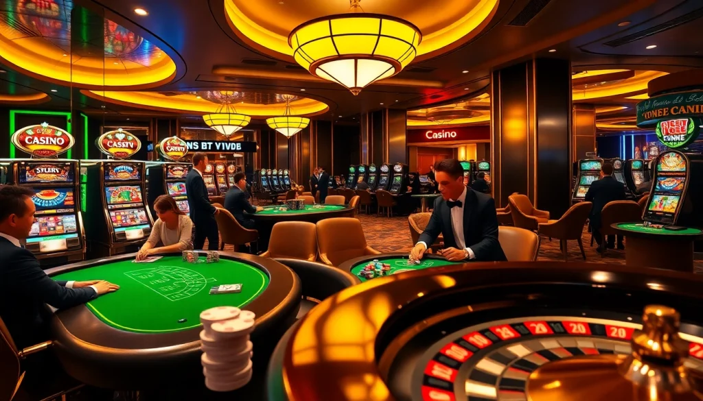 Découvrez l'excitation du meilleur casino en ligne 2026 avec des jeux dynamiques, des joueurs élégants et une atmosphère luxueuse.