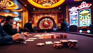 Vivez l'excitation du meilleur casino en ligne 2026 avec du poker à enjeux élevés et des machines à sous vibrantes.
