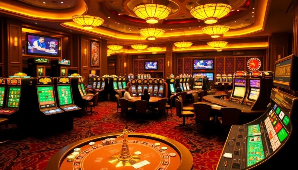 Vivez l'excitation au meilleur casino en ligne 2026 avec des tables de jeu vibrantes et des joueurs engagés.